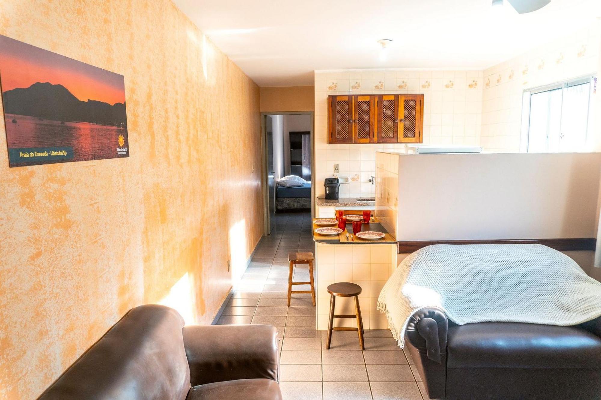 Apartamentos Incriveis Primeira Quadra Mar Wifi Ubatuba Εξωτερικό φωτογραφία